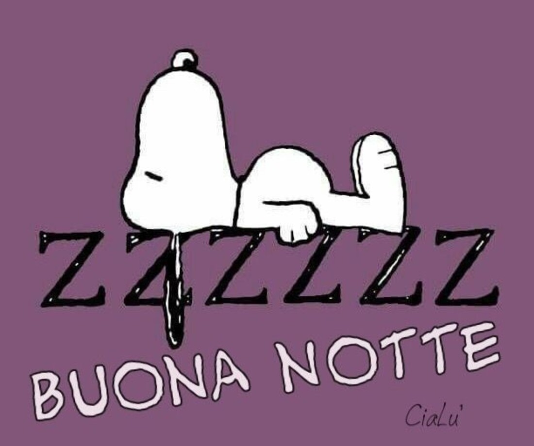 Zzzz Buona Notte