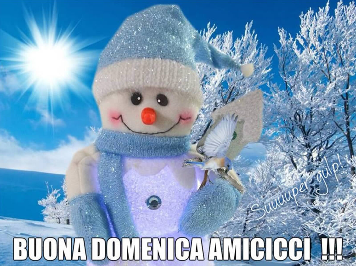 Buona Domenica amicicci!!!