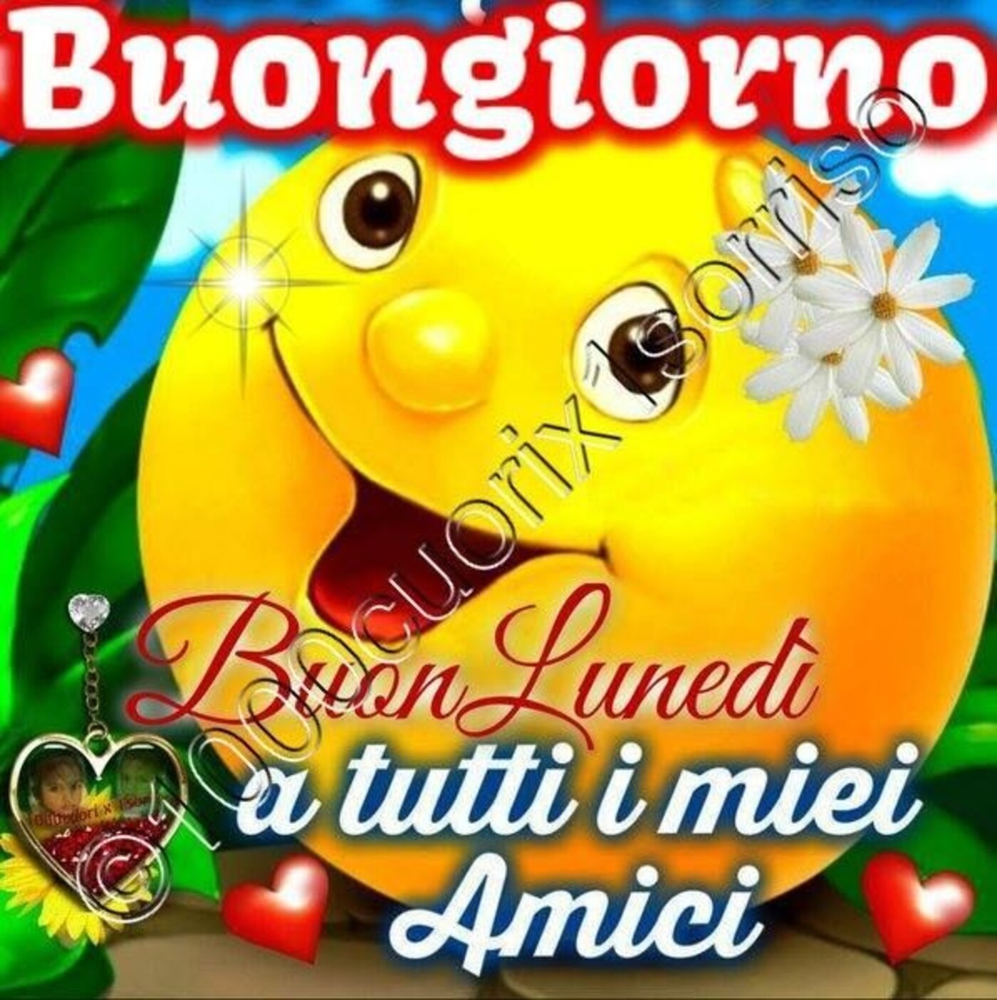 Buongiorno buon lunedì a tutti i miei amici