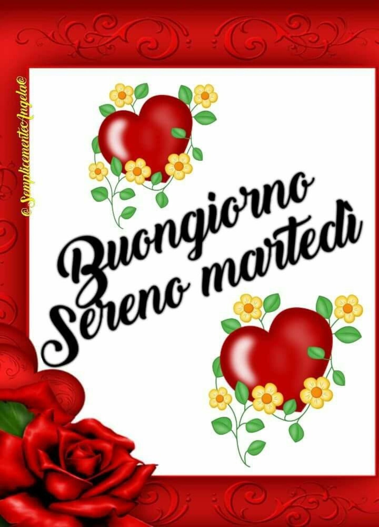 Buongiorno sereno martedì