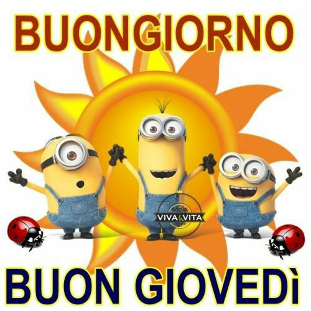 Buongiorno buon Giovedì